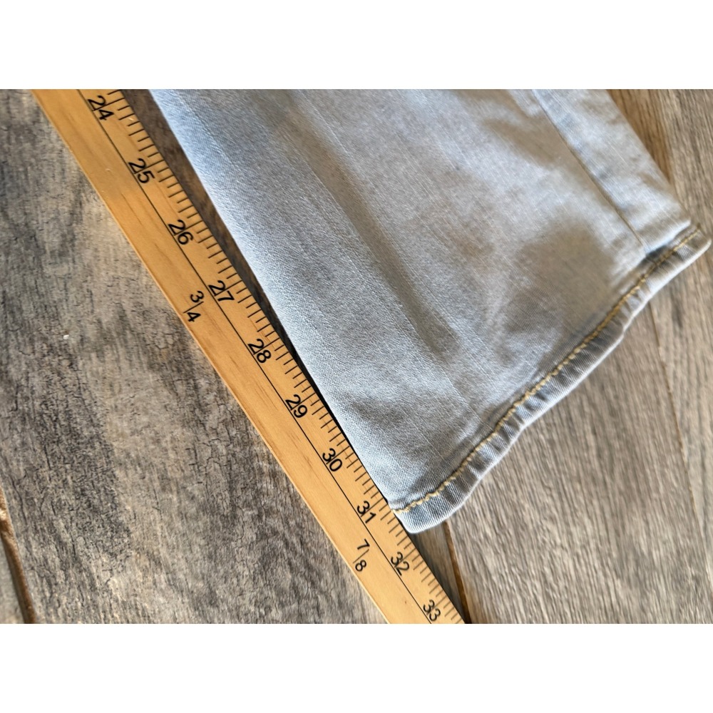 True Religion Joey Mid Rise Flare Jeans Womens 26 Bootcut Y2K Distressed Boot - Picture 7 of 12